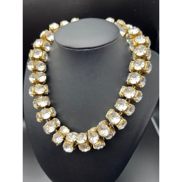 J. Crew Chunky Rhinestone Necklace - Picture 4 of 9